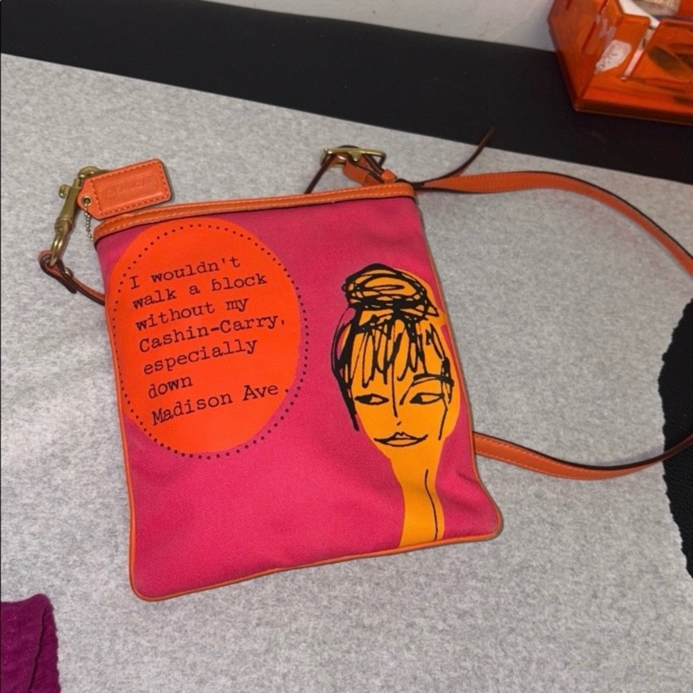 Coach Bonnie Cashin-Carry Kisslock Swingpack EUC - Picture 3 of 10